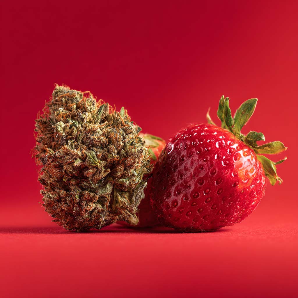 Cannazen Shop Cannabis Weed Sorte Aroma Geschmack Erdbeere Strawberry Einzeln