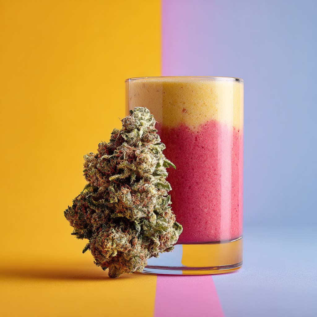 Cannazen Shop Cannabis Weed Sorte Aroma Geschmack Frucht Fruchte Mix Fruits Smoothie Beeren