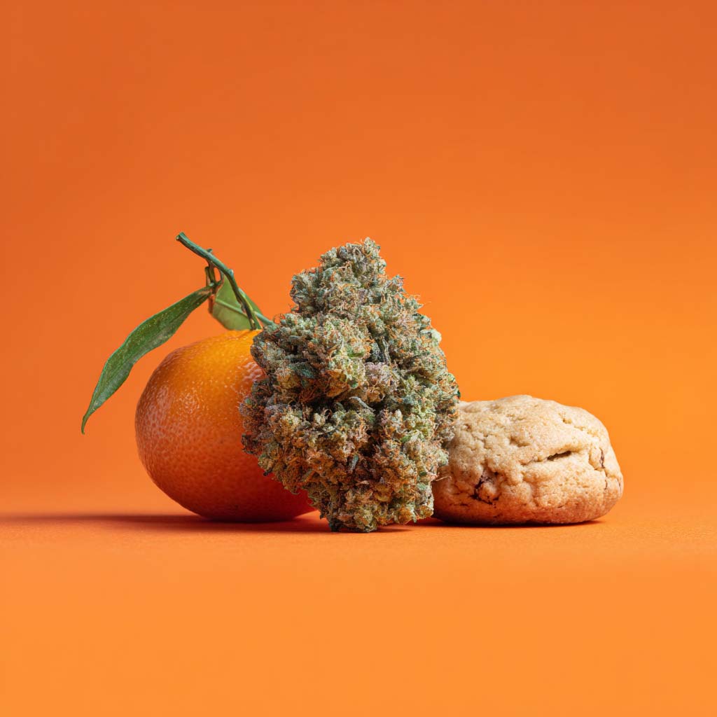 Cannazen Shop Cannabis Weed Sorte Aroma Geschmack Mandarine Cookie Keks