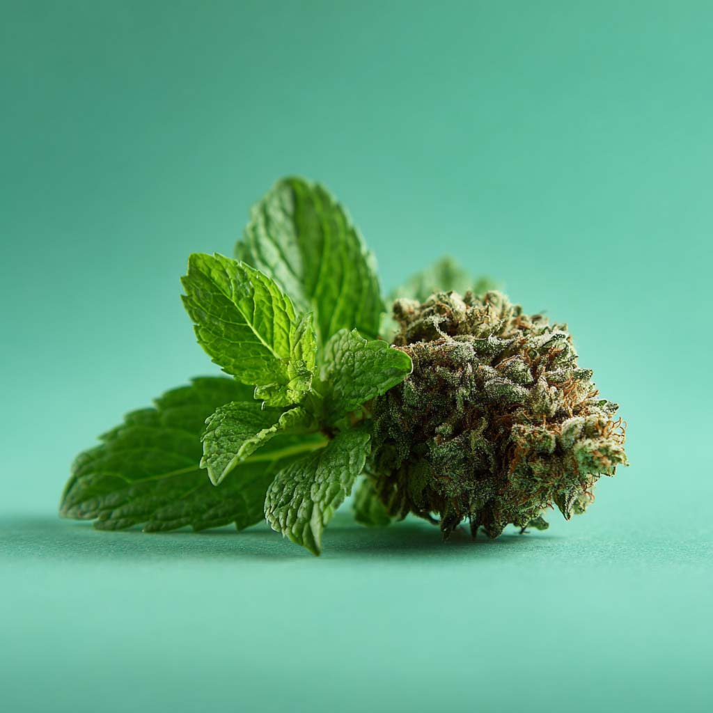 Cannazen Shop Cannabis Weed Sorte Aroma Geschmack Minze Mint Shisha Beliebt Blatter